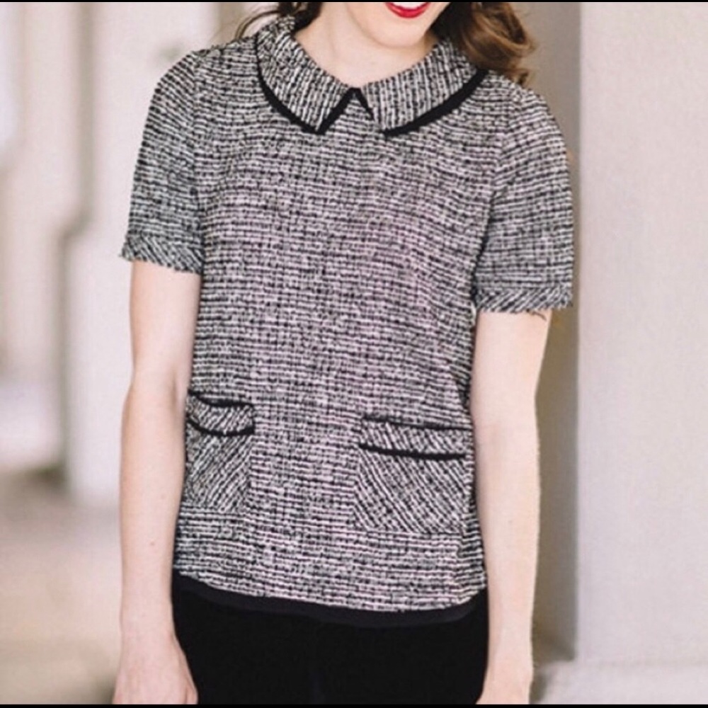ANTHROPOLOGIE 9-H15 STCL blouse
